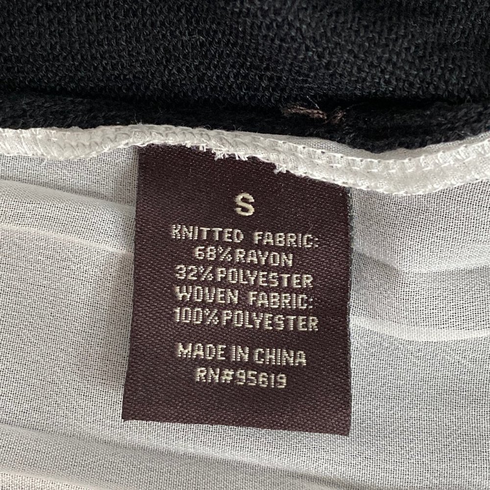 FEVER Mixed Media Accordion Pleat Tunic #UU3 - Picture 6 of 6